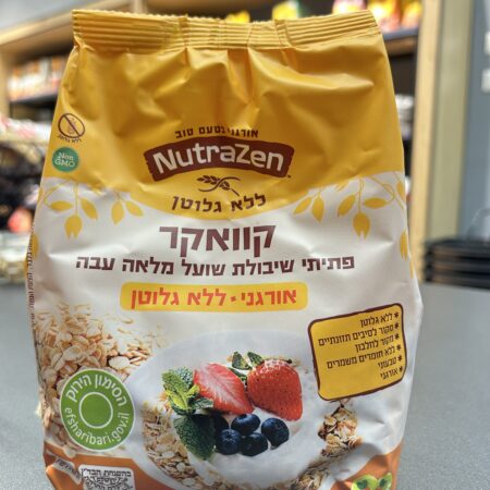 קוואקר שיבולת שועל מלאה עבה | NutraZen