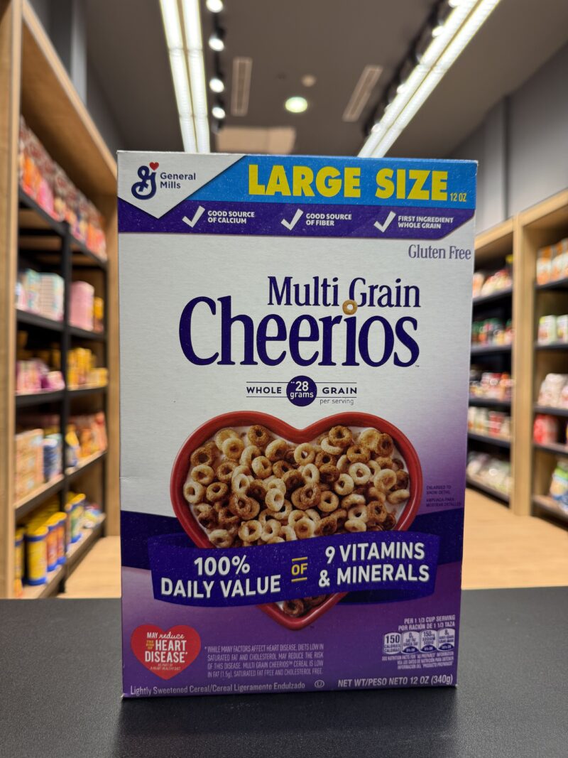 דגני בוקר מדגנים מלאים | Cheerios