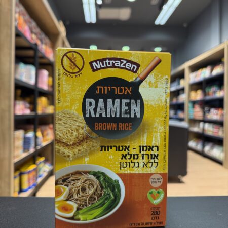 ראמן אטריות אורז מלא | NutraZen