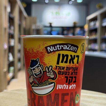 ראמן אטריות אורז בטעם בקר | NutraZen