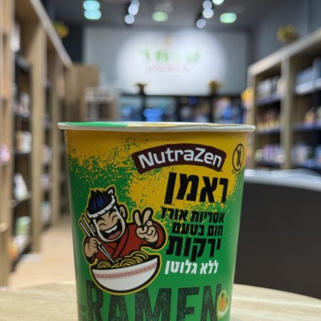 ראמן אטריות אורז חום בטעם ירקות | NutraZen
