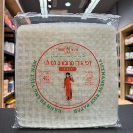 דפי אורז מרובעים עם טפיוקה | מזרח ומערב