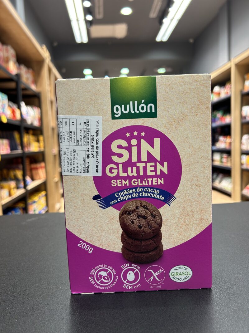 שבבי שוקולד מריר | gullon