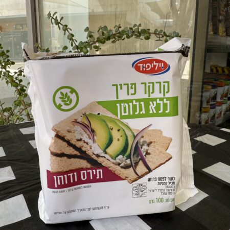 קרקר פריך עם תירס ודוחן | וילי פוד