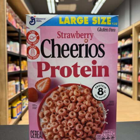 דגני בוקר בטעם תות עם פרוטאין | Cheerios