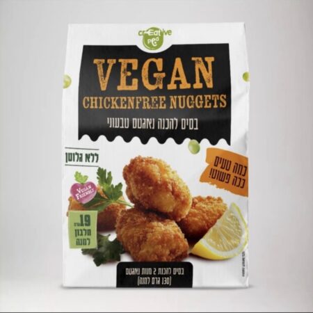 תערובת להכנת נאגטס עוף טבעוני