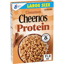 דגני בוקר בטעם קינמון עם פרוטאין | Cheerios