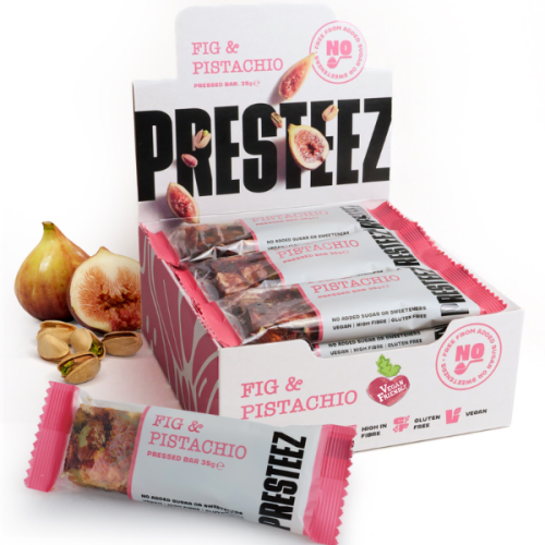 חטיף תאנה ופיסטוק טבעוני | PRESTEEZ