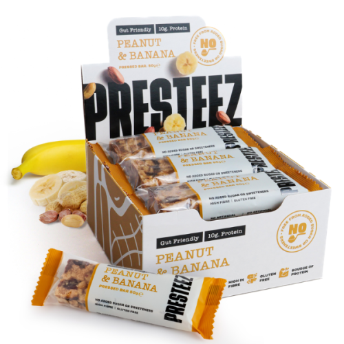 חטיף חלבון בוטנים בננה | PRESTEEZ