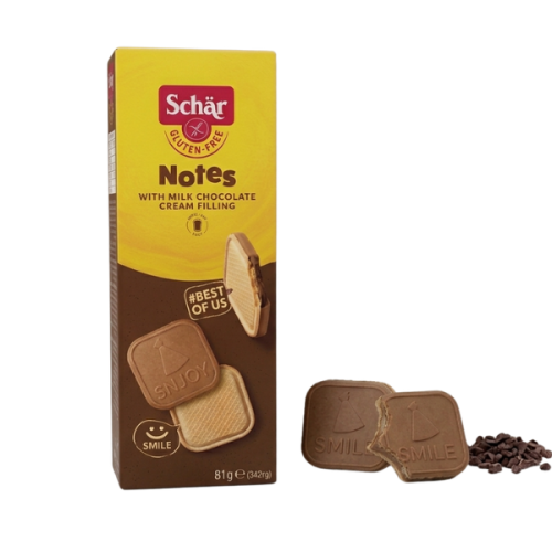 notes ביסקוויט במילוי קרם שוקולד | Schär