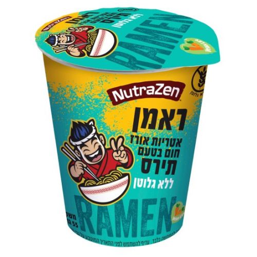 ראמן אטריות אורז חום בטעם תירס | NutraZen
