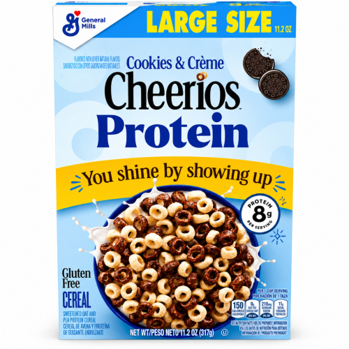 דגני בוקר בטעם וניל עוגיות עם פרוטאין | Cheerios